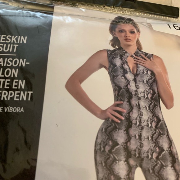 Adult Snakeskin Catsuit - Costume - Picture 4 of 6